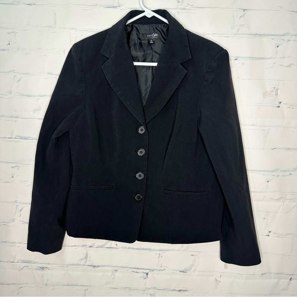 Women’s East 5th Size 12 Black Blazer
